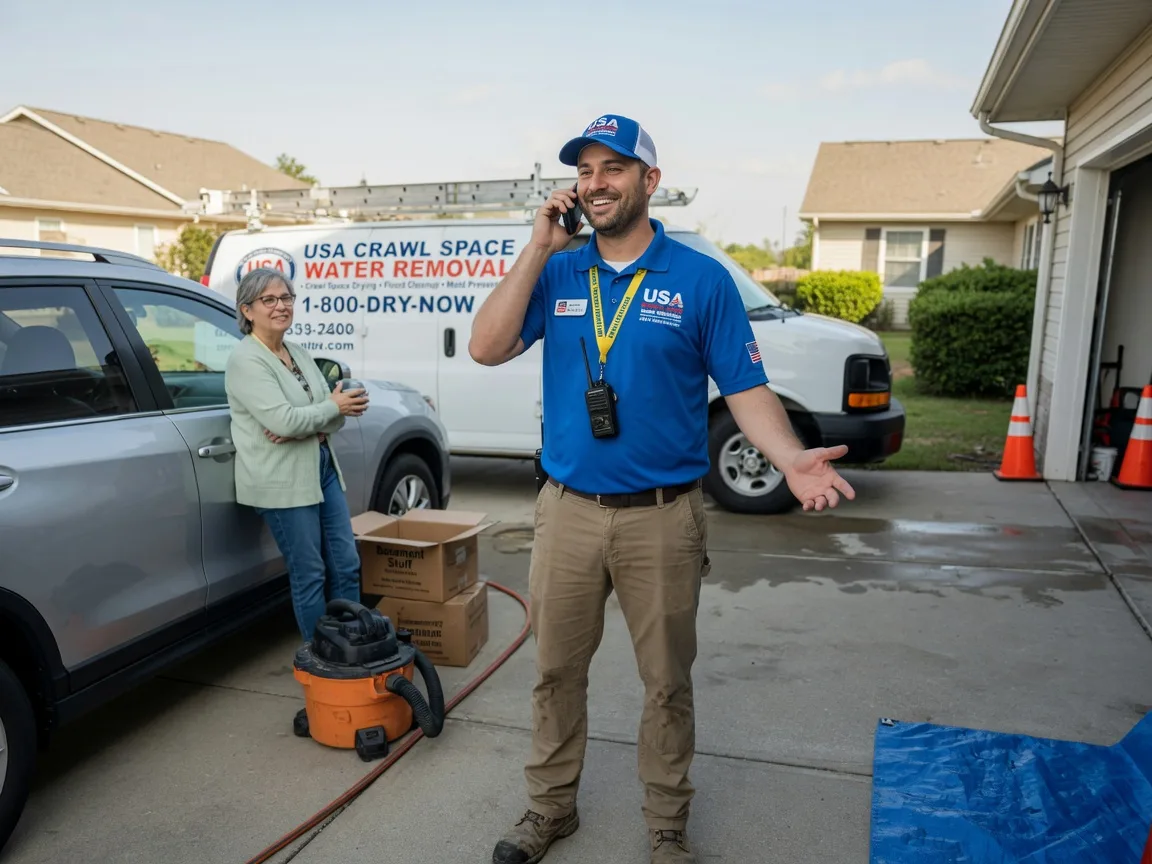 Crawl Space Water Removal Richards, MO FAQs